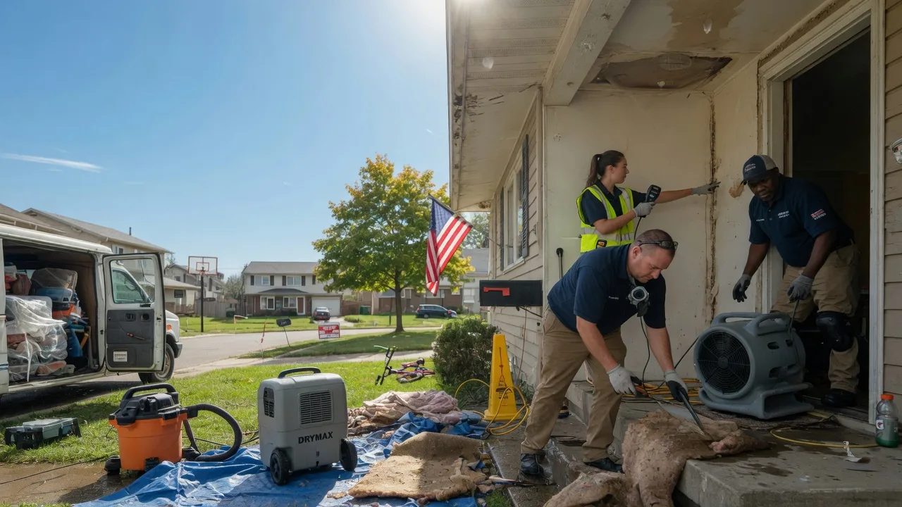 Water Damage Restoration in New Madison, OH near me